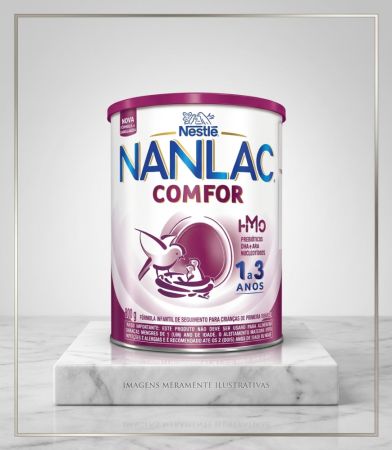 Fórmula Infantil Nanlac 1 A 3 Anos Comfor 800g