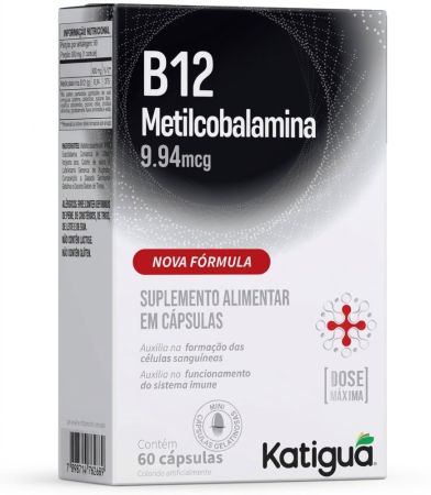 B12 Metilcobalamina 60 Capsulas - Katigua