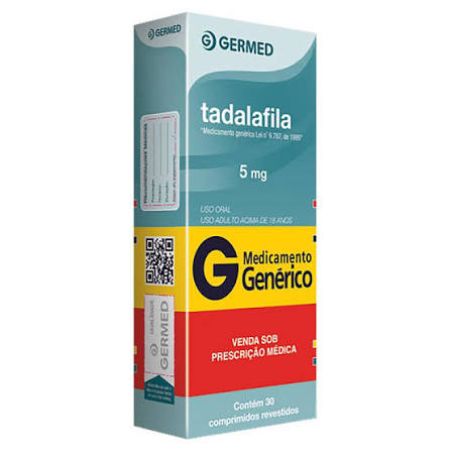 Tadalafila 5mg 30 comprimidos Germed Genérico